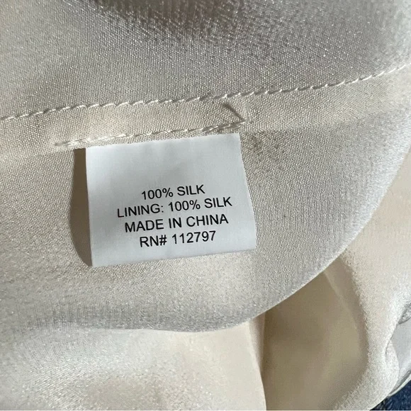 Miguelina Alexis Caftan Dress Size Large New Silk Crepe